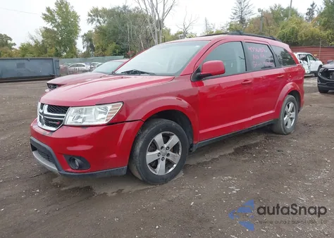 2012 Dodge Journey Sxt из США, поврежденный, VIN 3C4PDCBG7CT396174